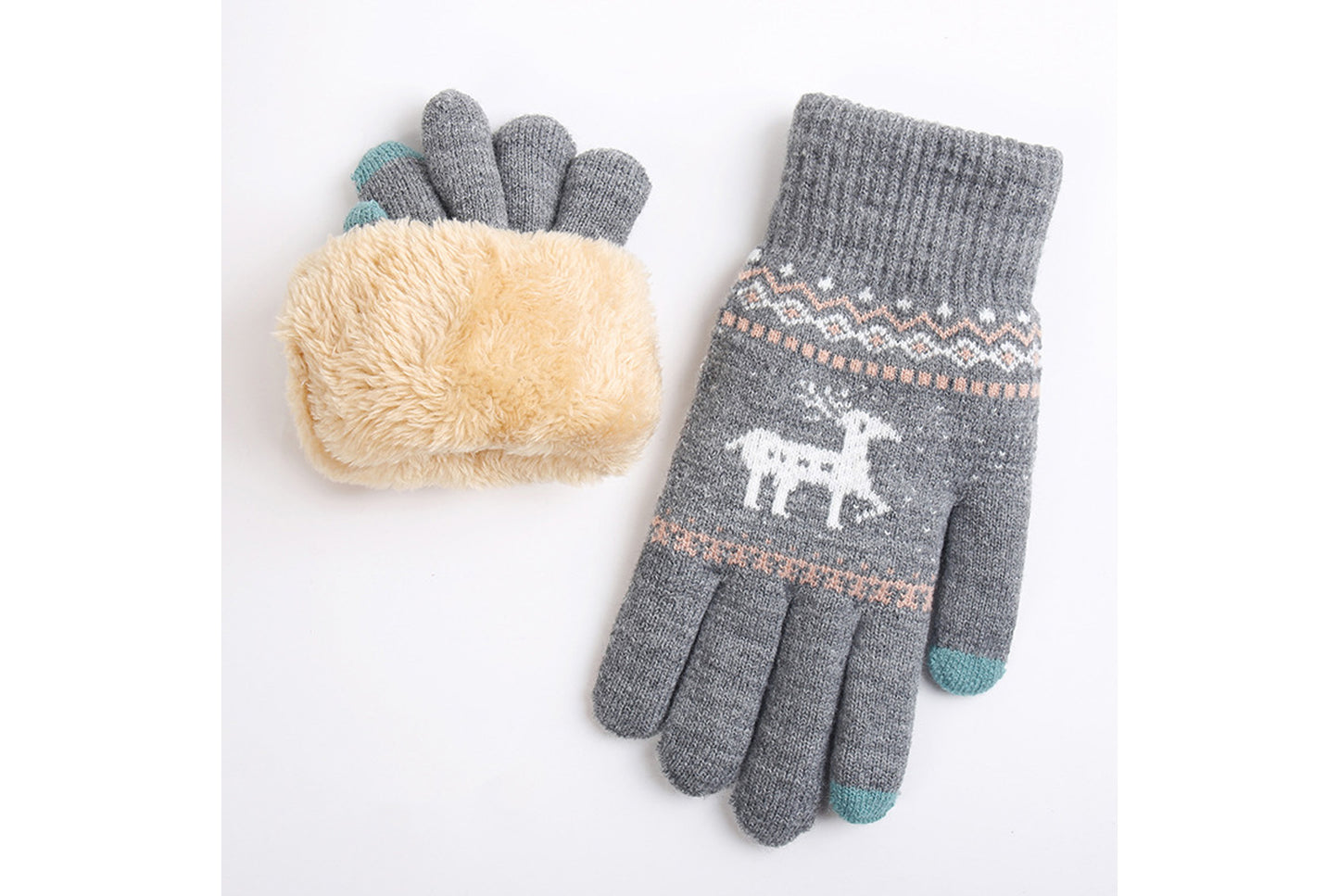 Winter Touchscreen Warm Gloves (Fleece-lined and Thickened)