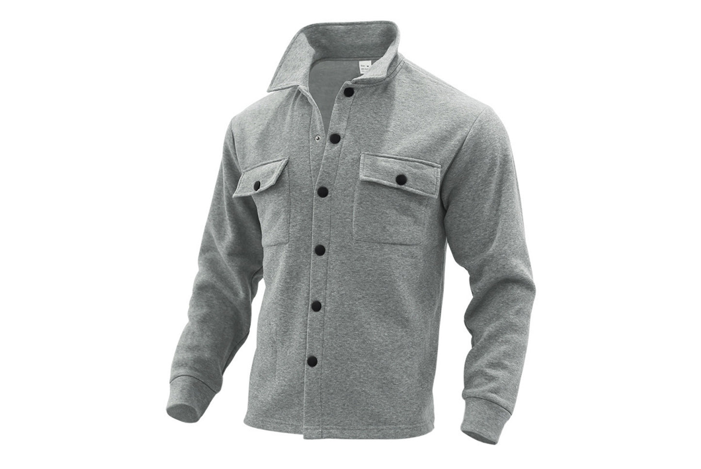 Men's Fleece-Lined Lapel Jacket