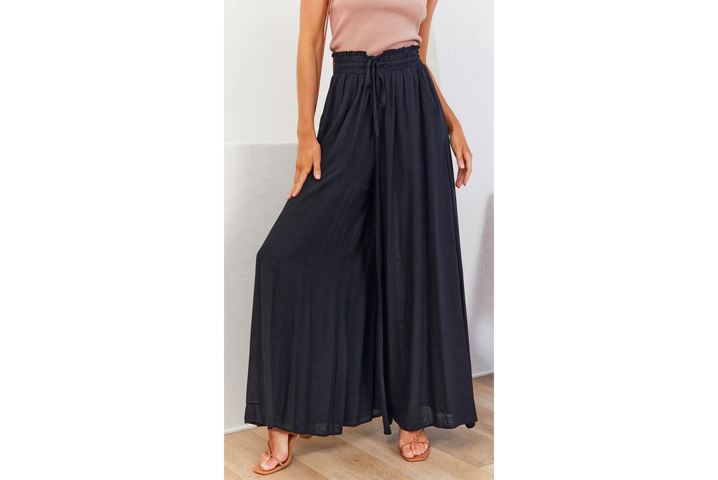 **Casual Wide-Leg Stylish Trousers**