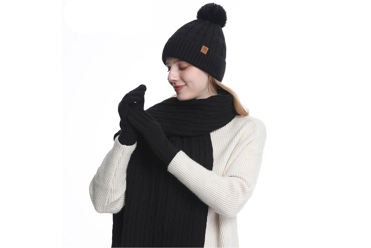 Winter Warm Three-Piece Set