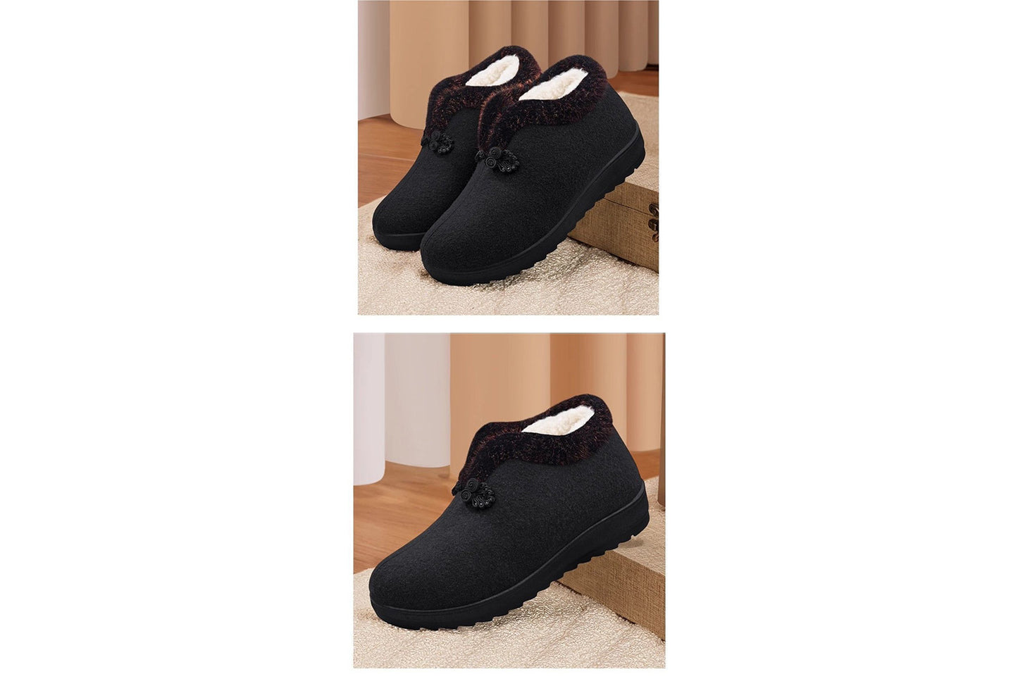 Anti-slip and Warm Genuine Wool Boots