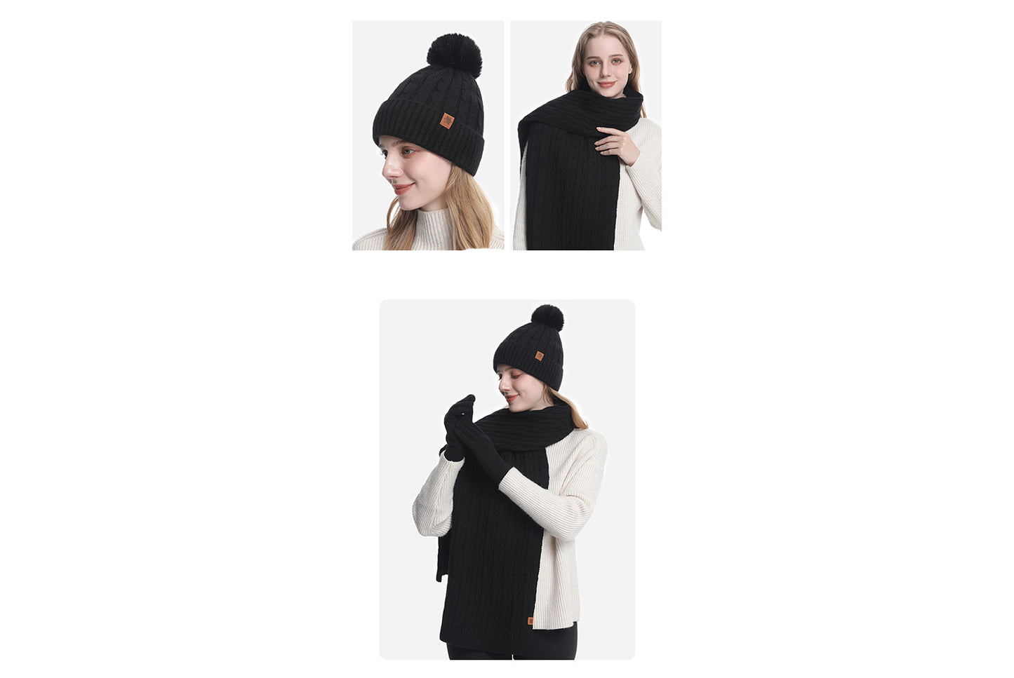 Winter Warm Three-Piece Set