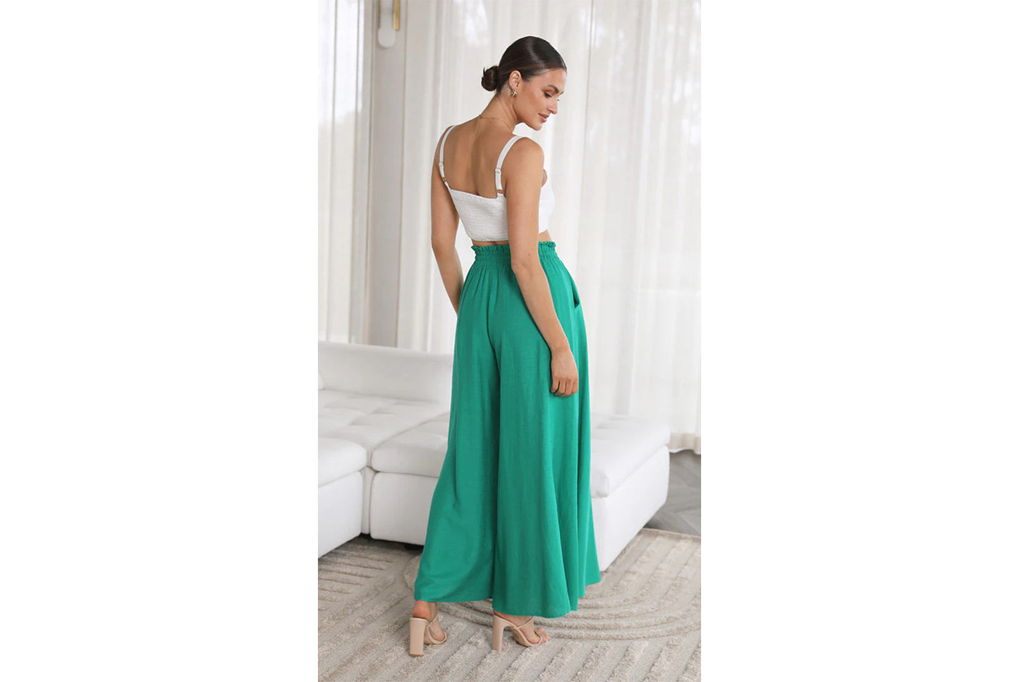 **Casual Wide-Leg Stylish Trousers**