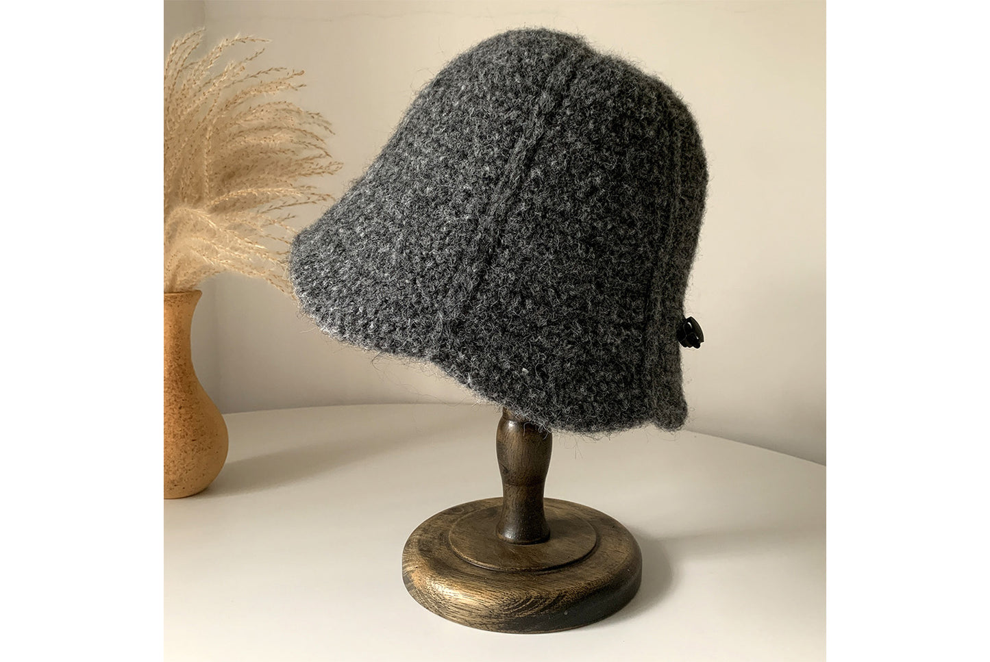 Autumn/Winter Korean Style Knitted Bucket Hat |