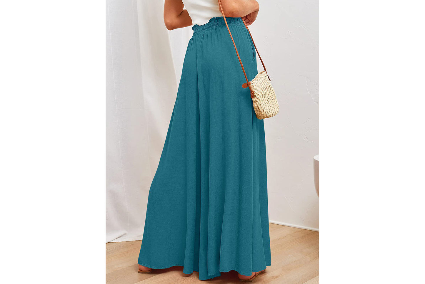 **Casual Wide-Leg Stylish Trousers**