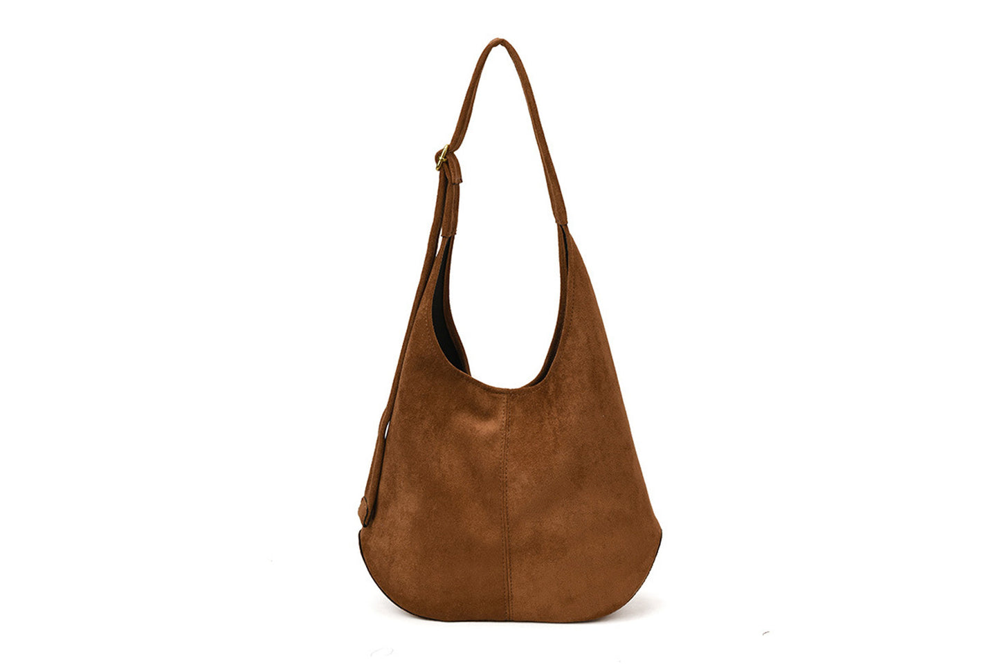Retro Suede Bucket Bag