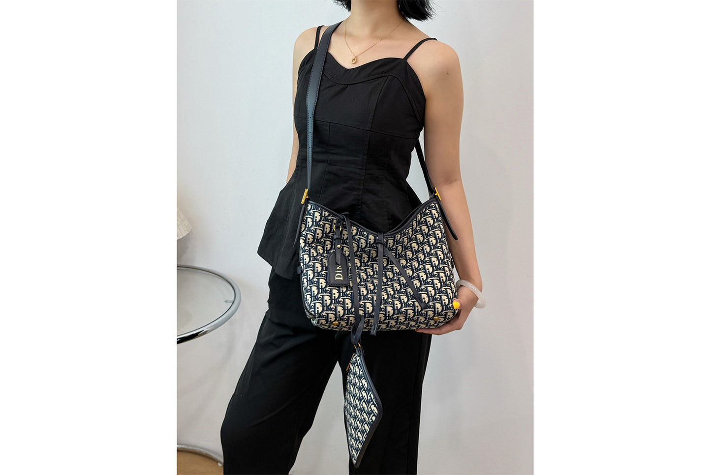 Jacquard Embroidered Tote Bag