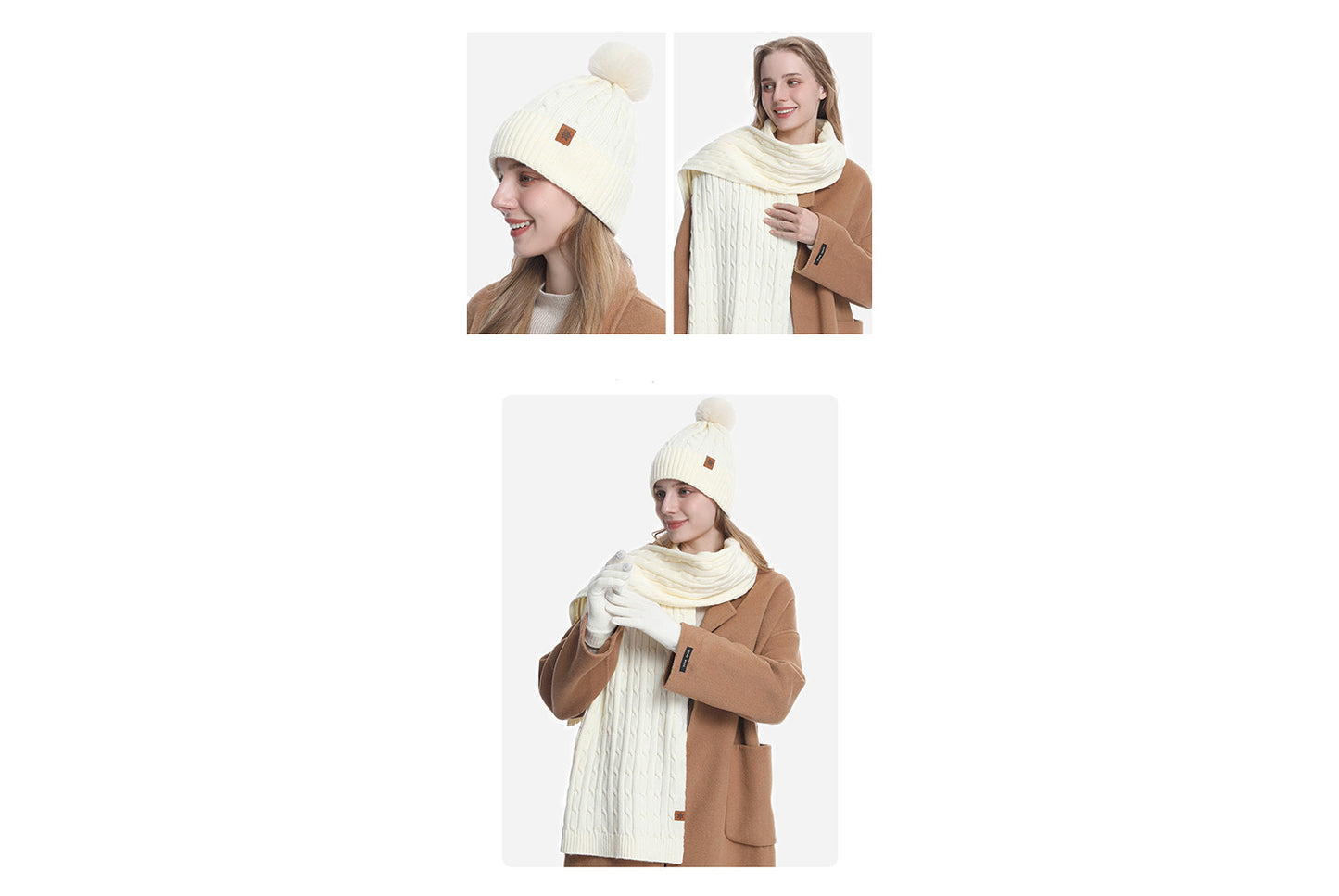 Winter Warm Three-Piece Set