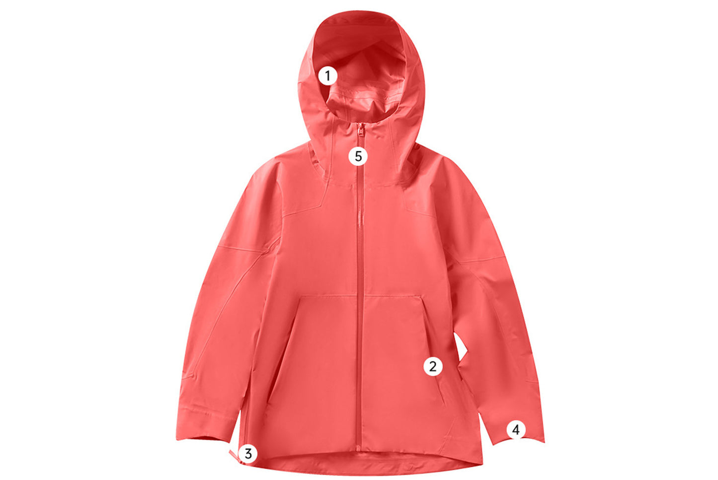 Women's Lightweight Waterproof Outdoor Jacket