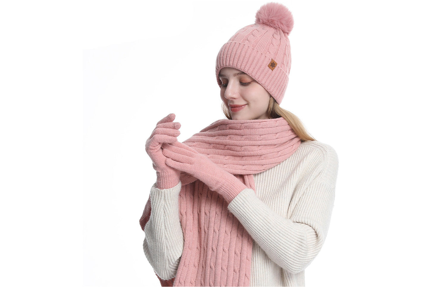 Winter Warm Three-Piece Set