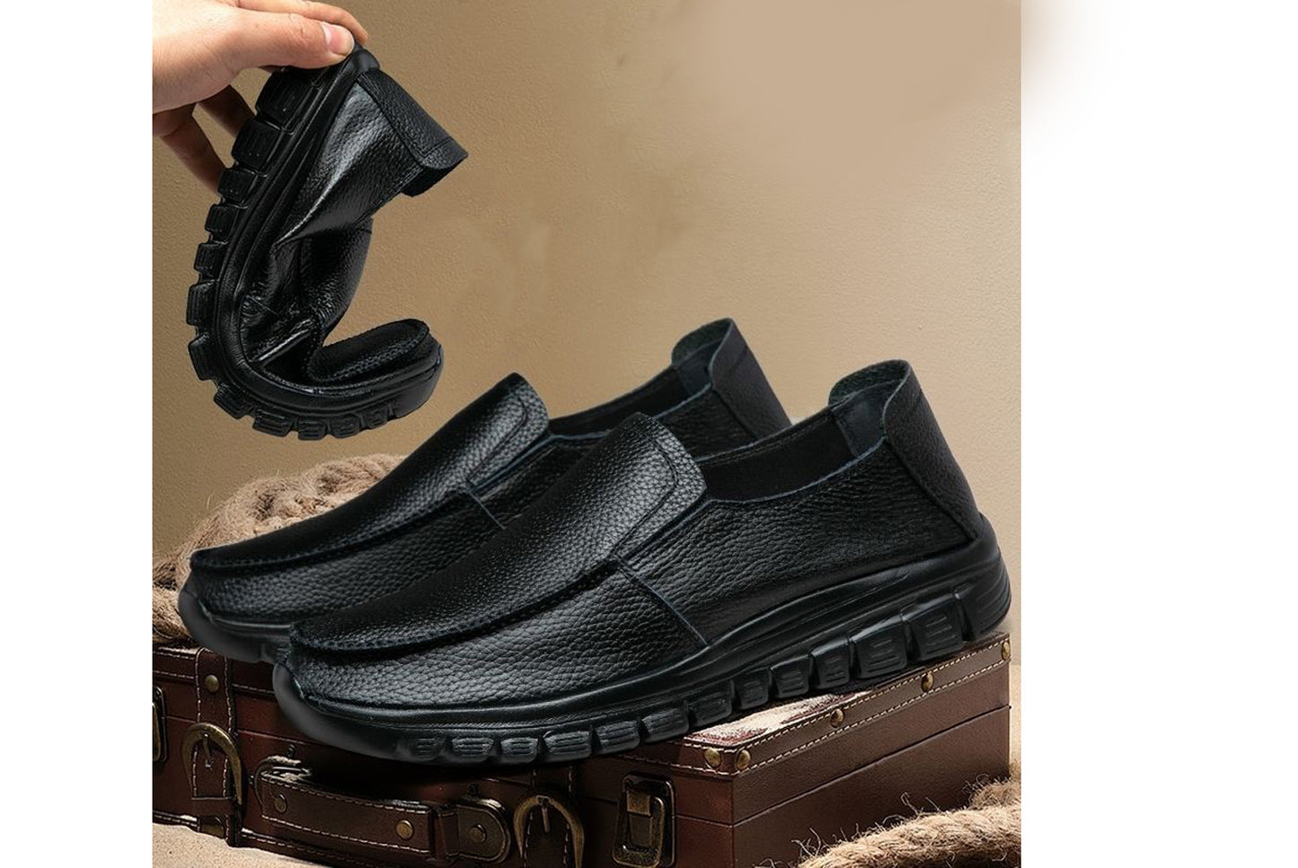 Men's Business Casual Leather Shoes