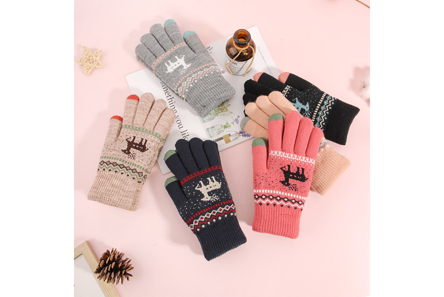 Winter Touchscreen Warm Gloves (Fleece-lined and Thickened)