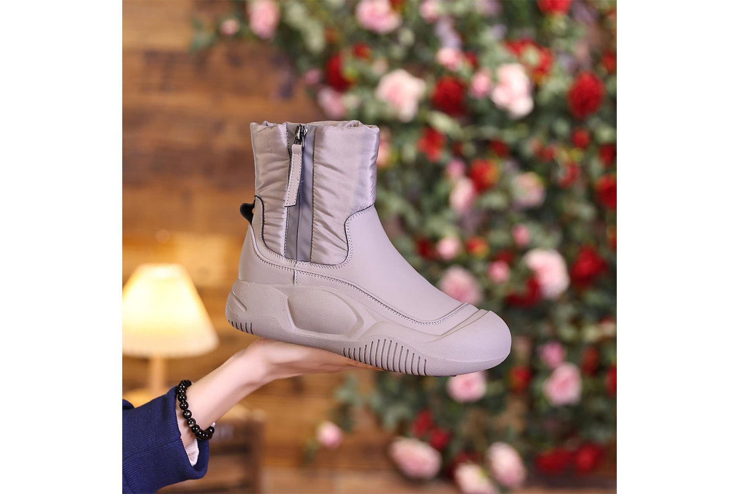 Women's Winter Fleece-Lined Snow Boots