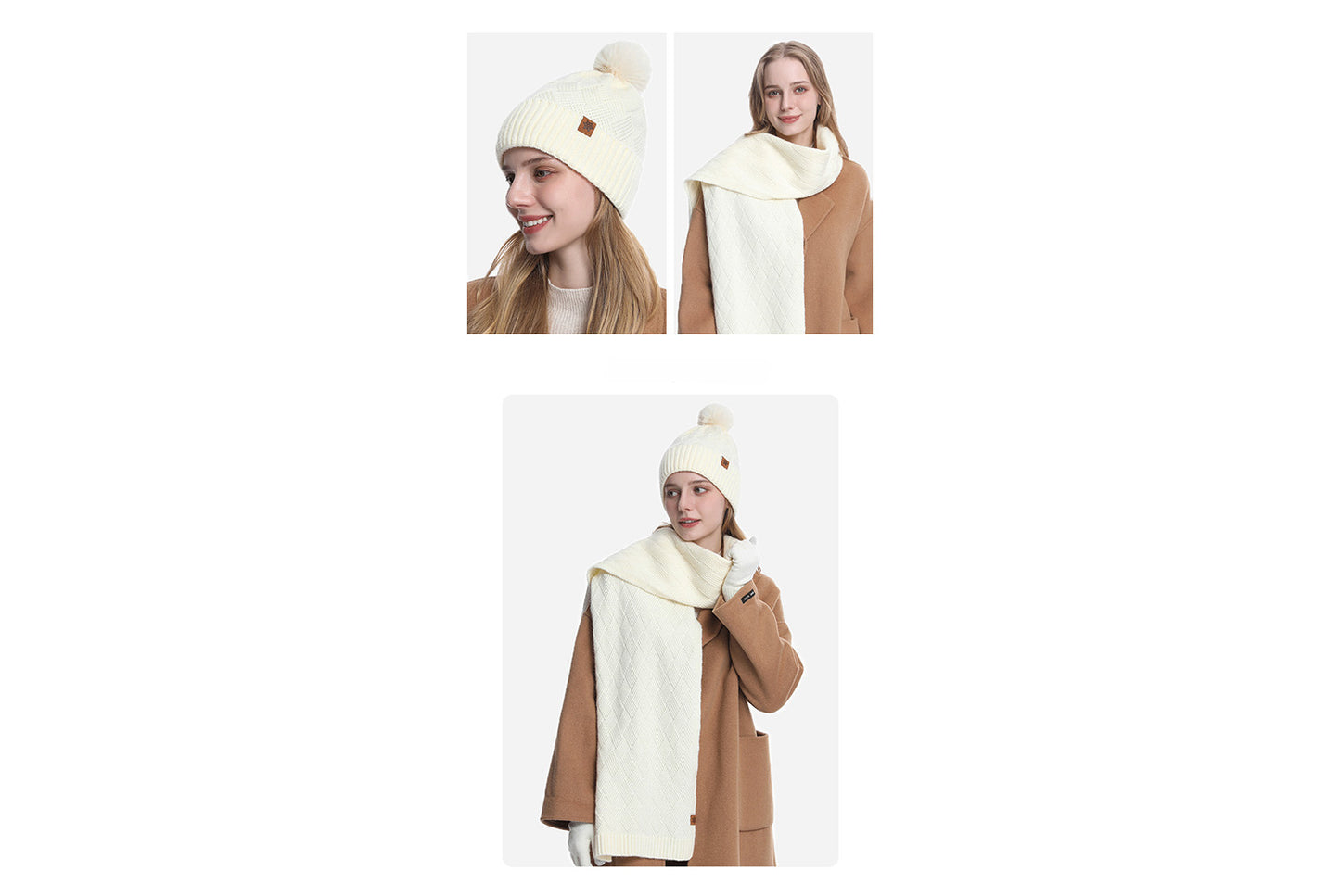 Autumn/Winter Warm Three-Piece Set | Women's