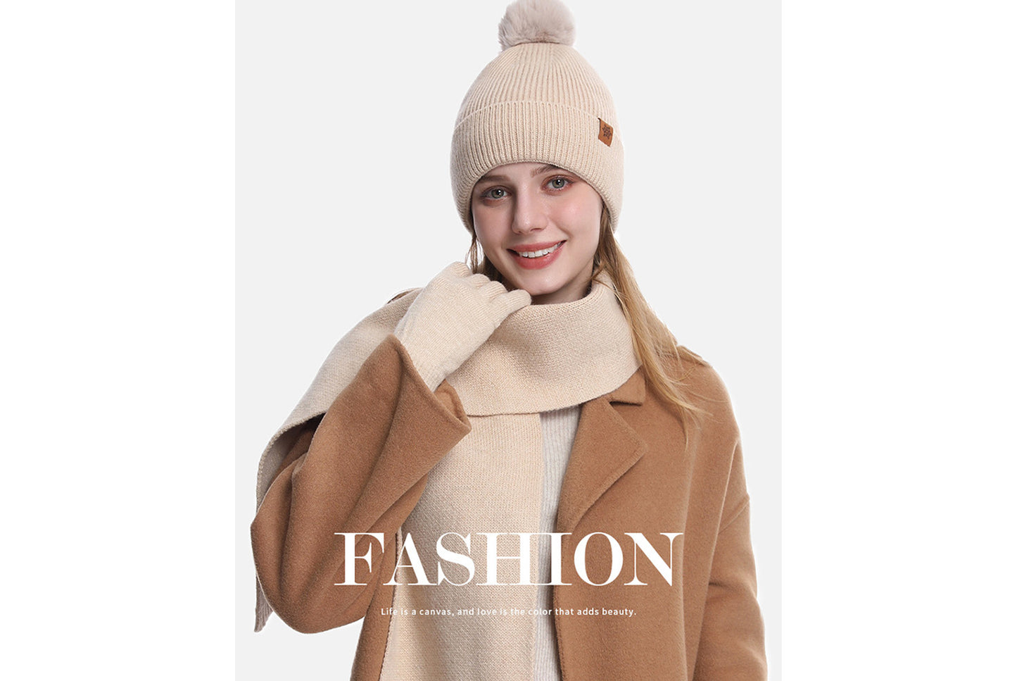 Women's Winter Warm Three-Piece Set