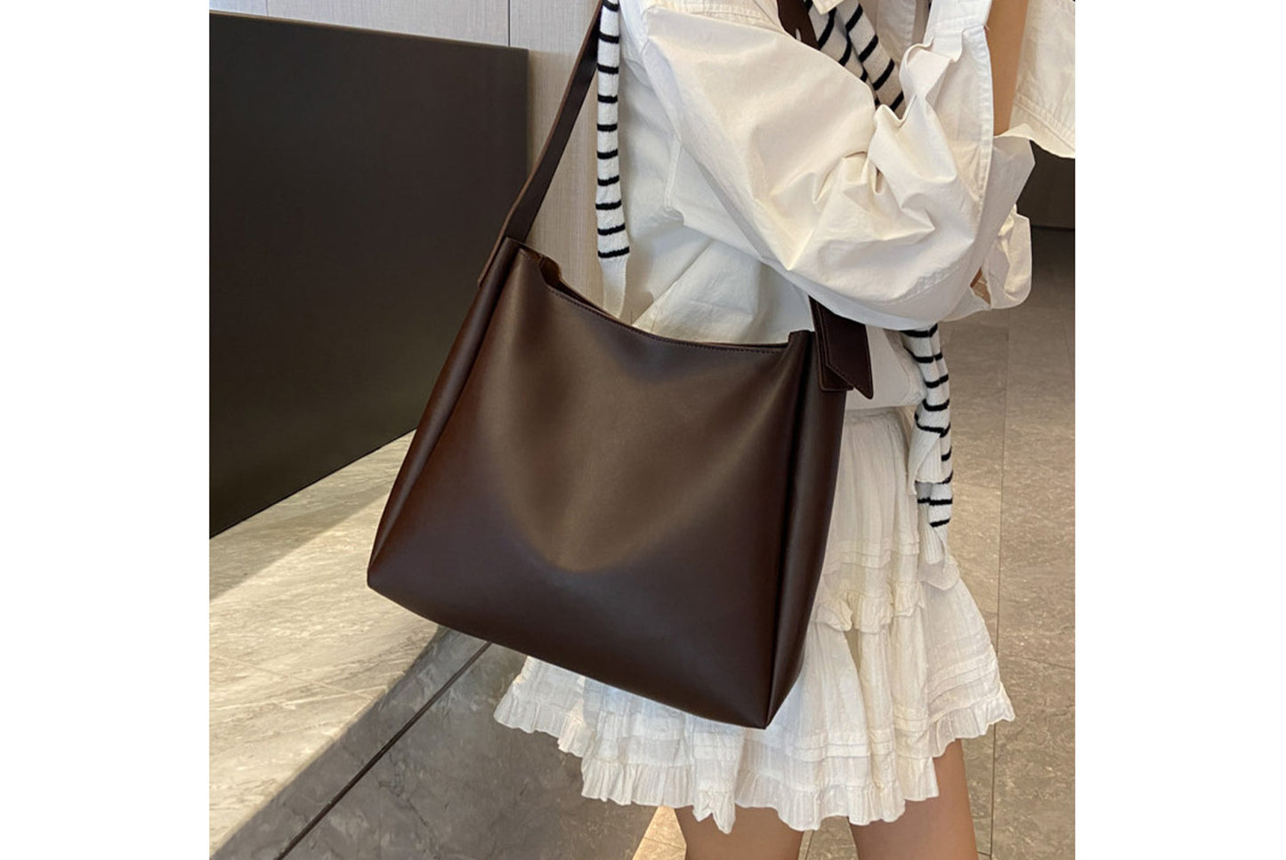 Retro Two-Piece Bucket Bag Set