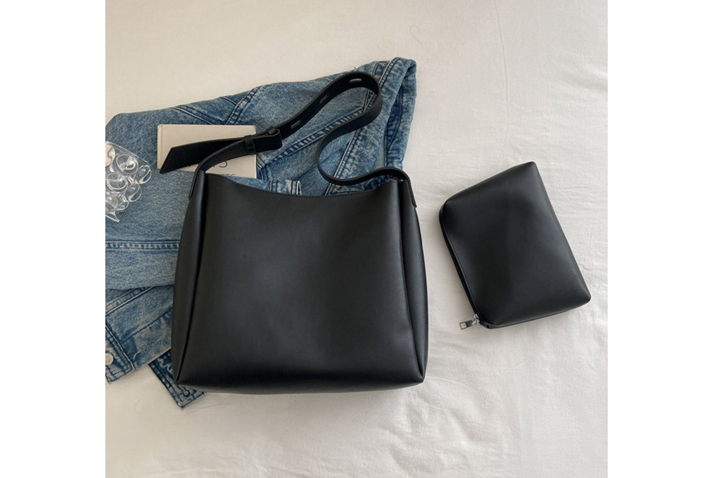 Retro Two-Piece Bucket Bag Set