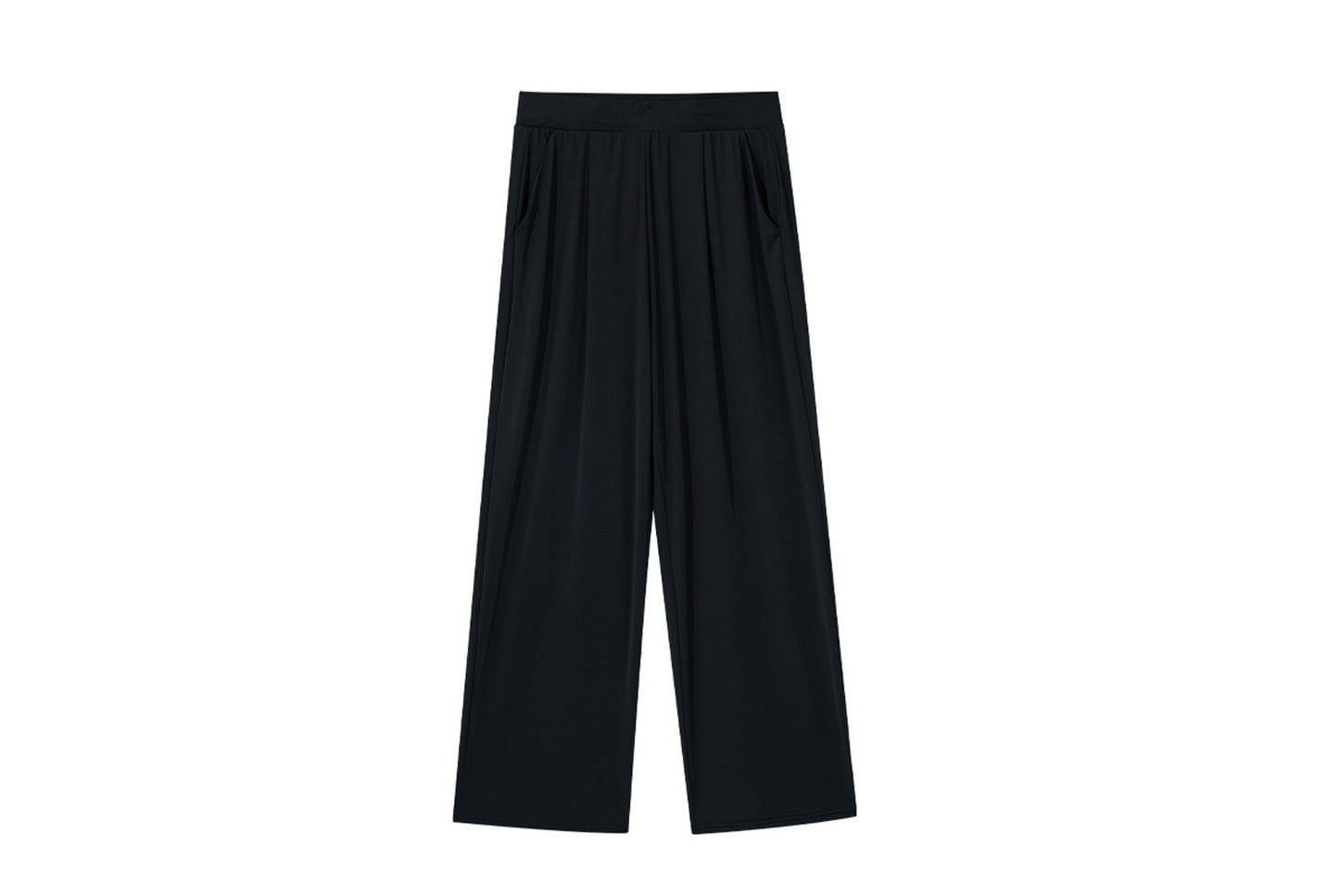 Ice Silk Casual Wide-Leg Pants