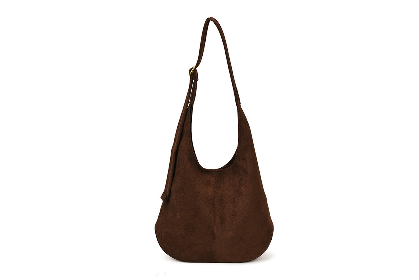 Retro Suede Bucket Bag