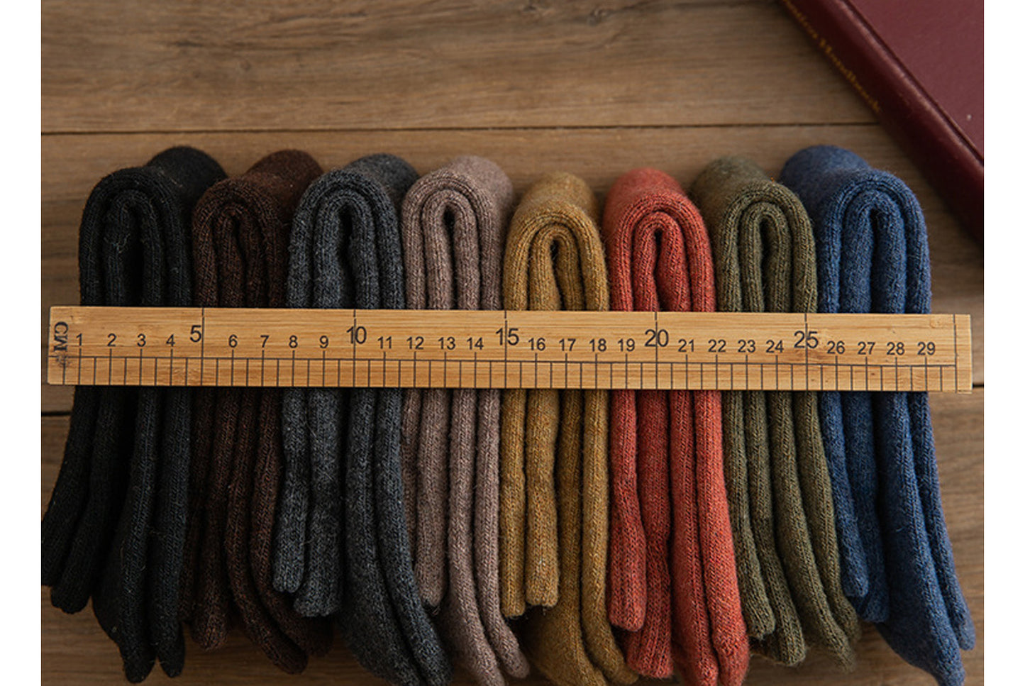 Thickened Fleece-Lined Warm and Heat-Generating Cotton Socks | 5-Pair Pack