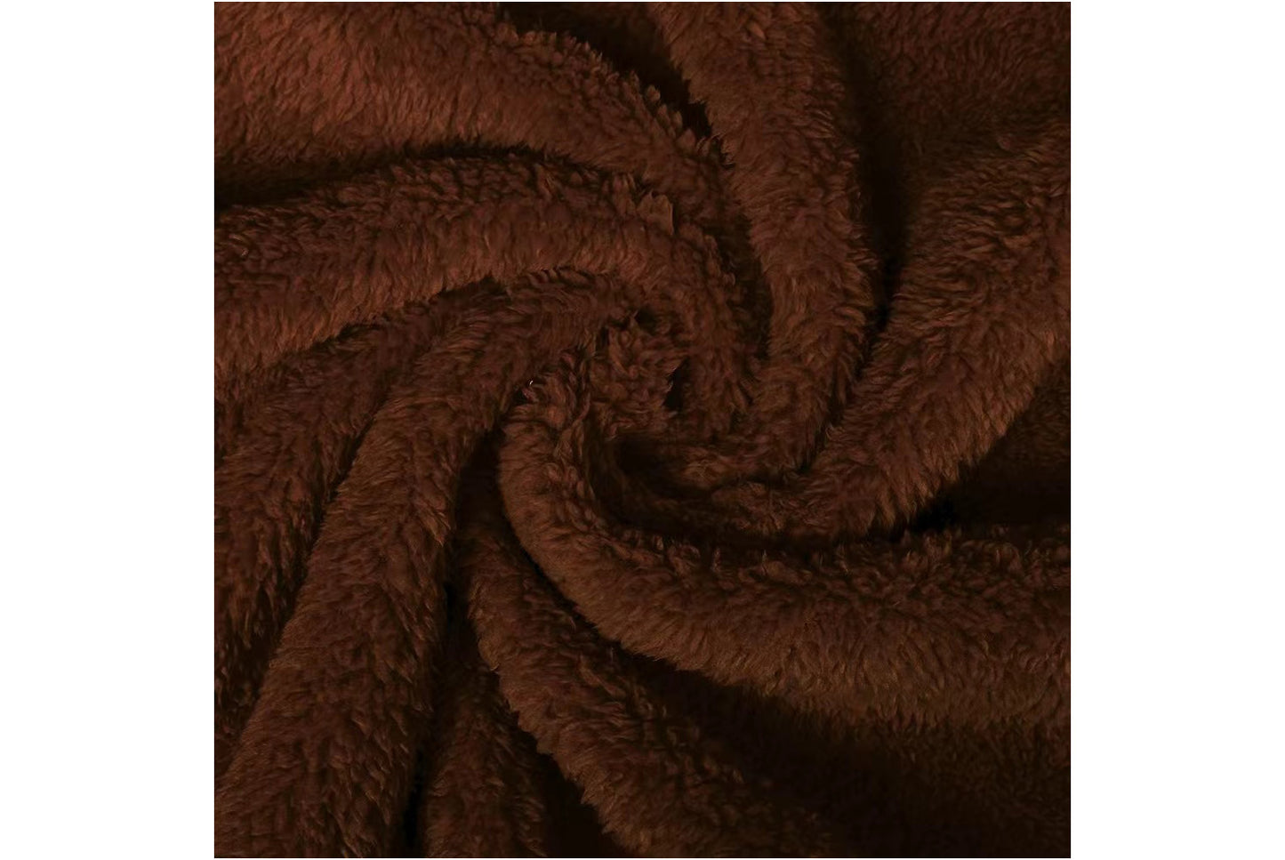 Long-Sleeved Plush Loose-Fitting Warm Cardigan