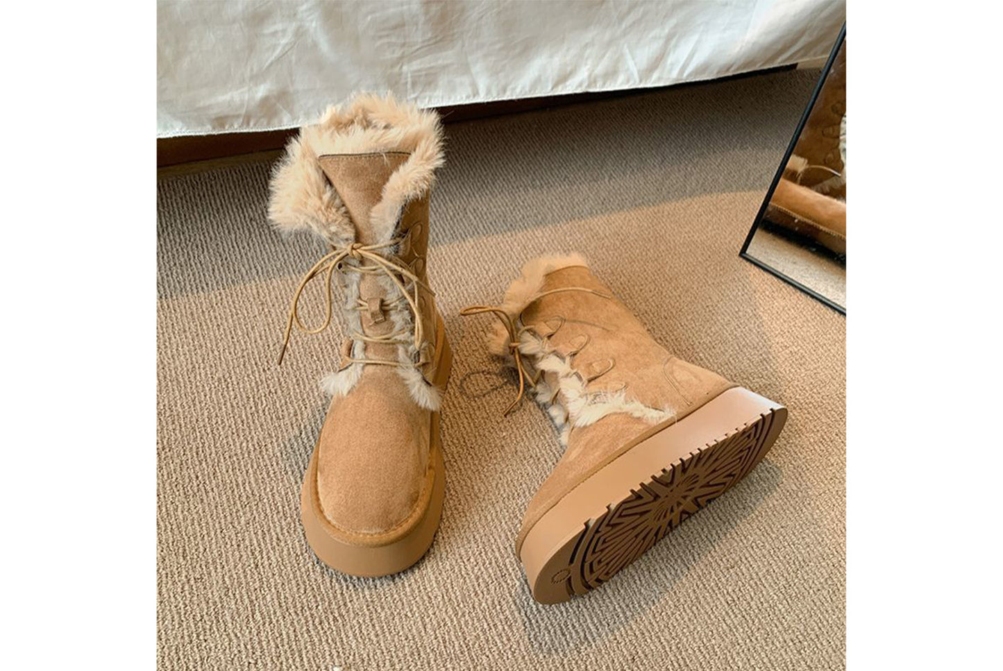 Women's Thickened Warm Casual Cotton Boots