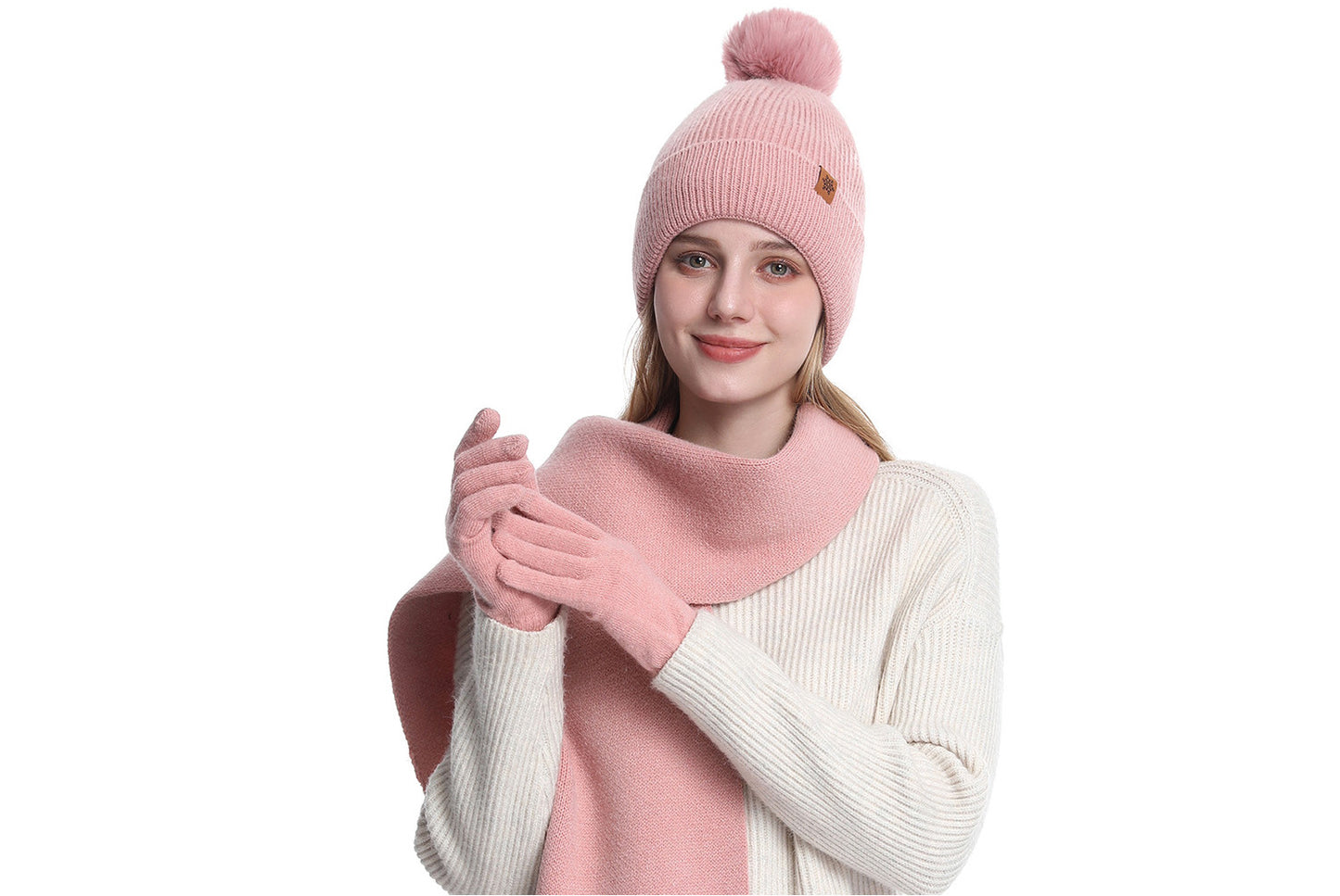 Women's Winter Warm Three-Piece Set