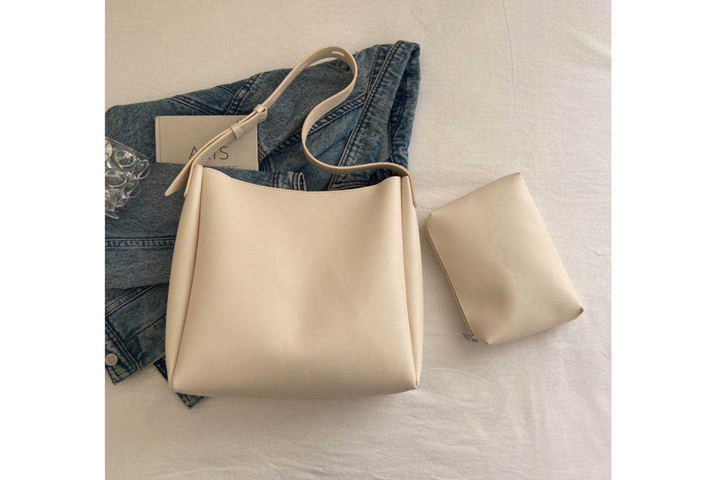 Retro Two-Piece Bucket Bag Set