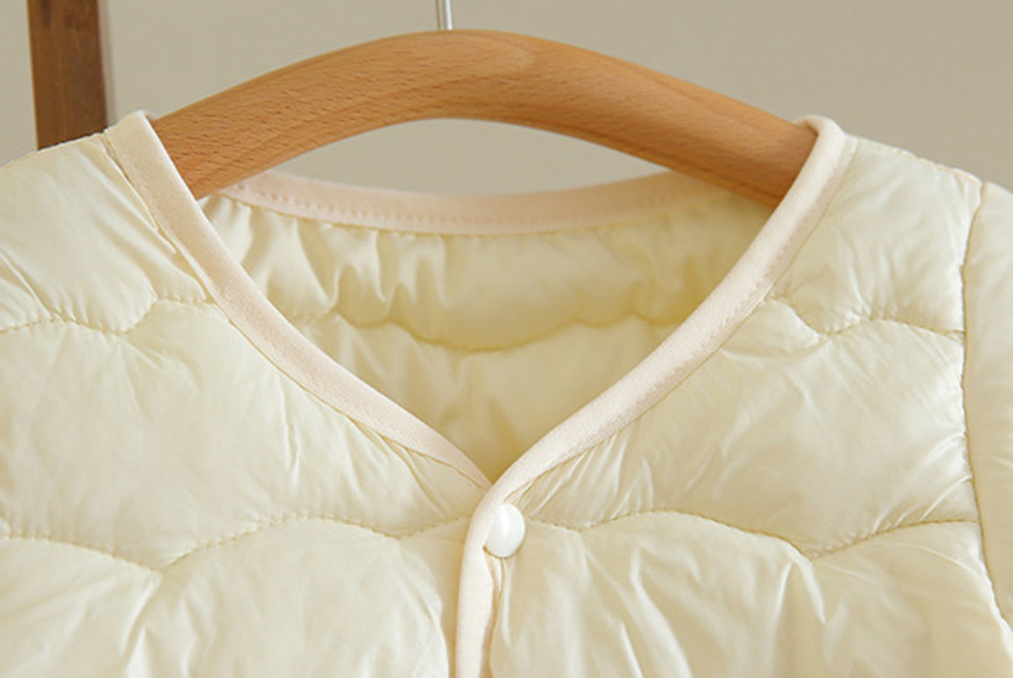 Lightweight Down-Filled Cotton Jacket for Boys and Girls