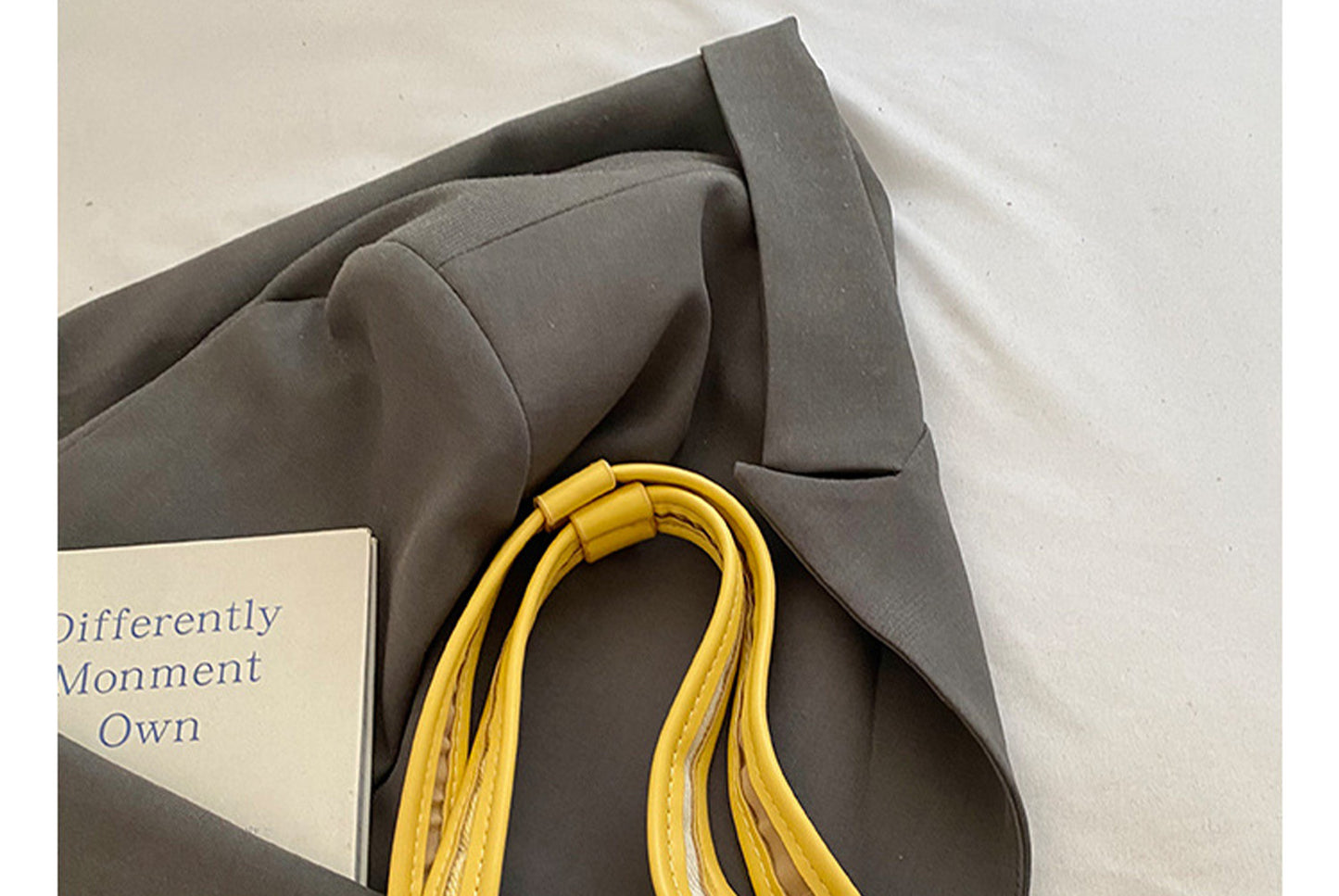 Striped Minimalist Handbag/Shoulder Bag