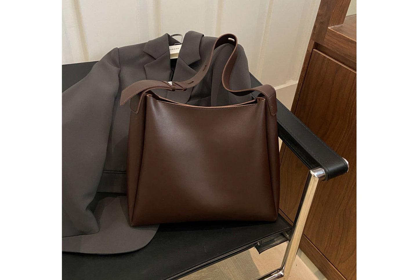 Retro Two-Piece Bucket Bag Set