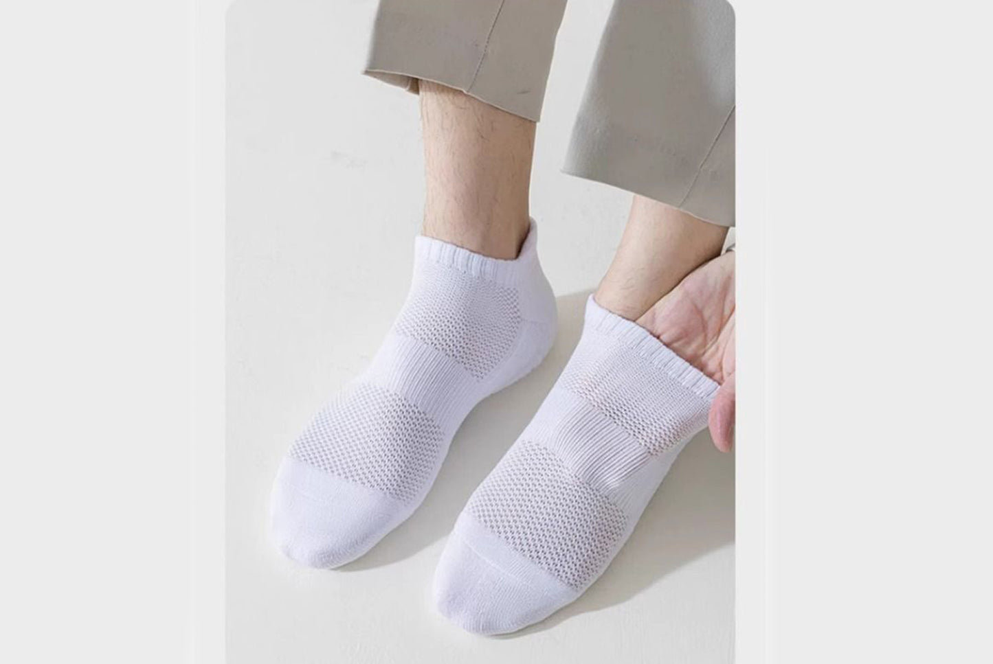 Men's Sports and Casual Boat Socks - 5 pairs