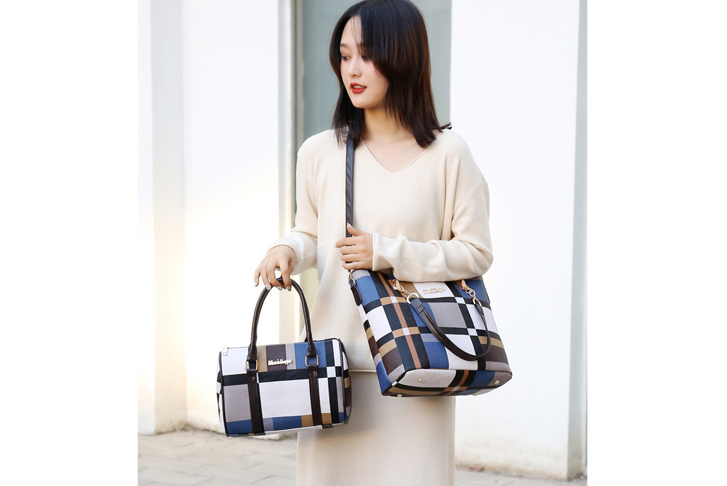 Six-Piece Crossbody/Shoulder Bag Set