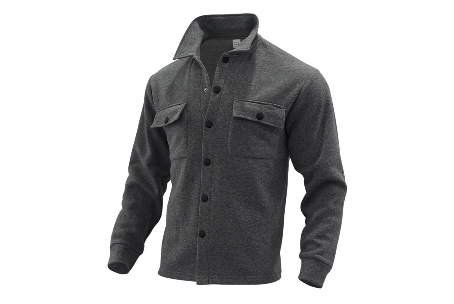 Men's Fleece-Lined Lapel Jacket