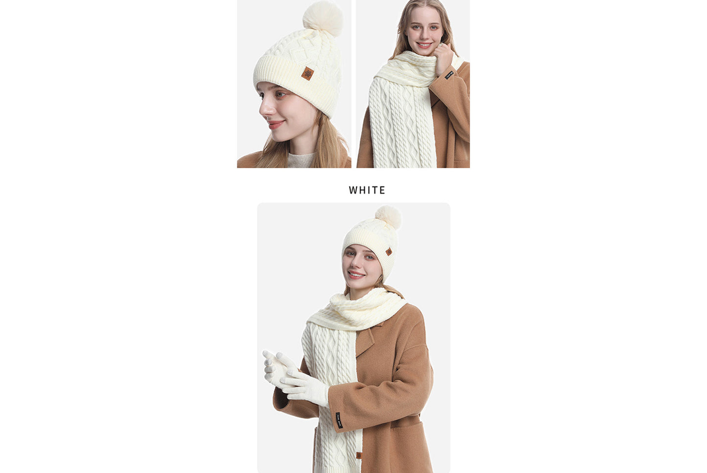 Women's Winter Warm Three-Piece Set