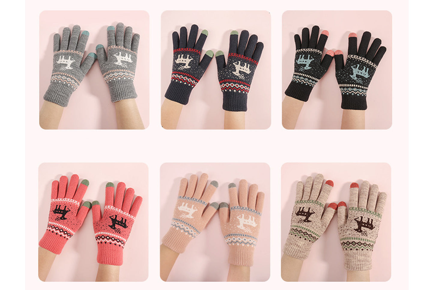 Winter Touchscreen Warm Gloves (Fleece-lined and Thickened)