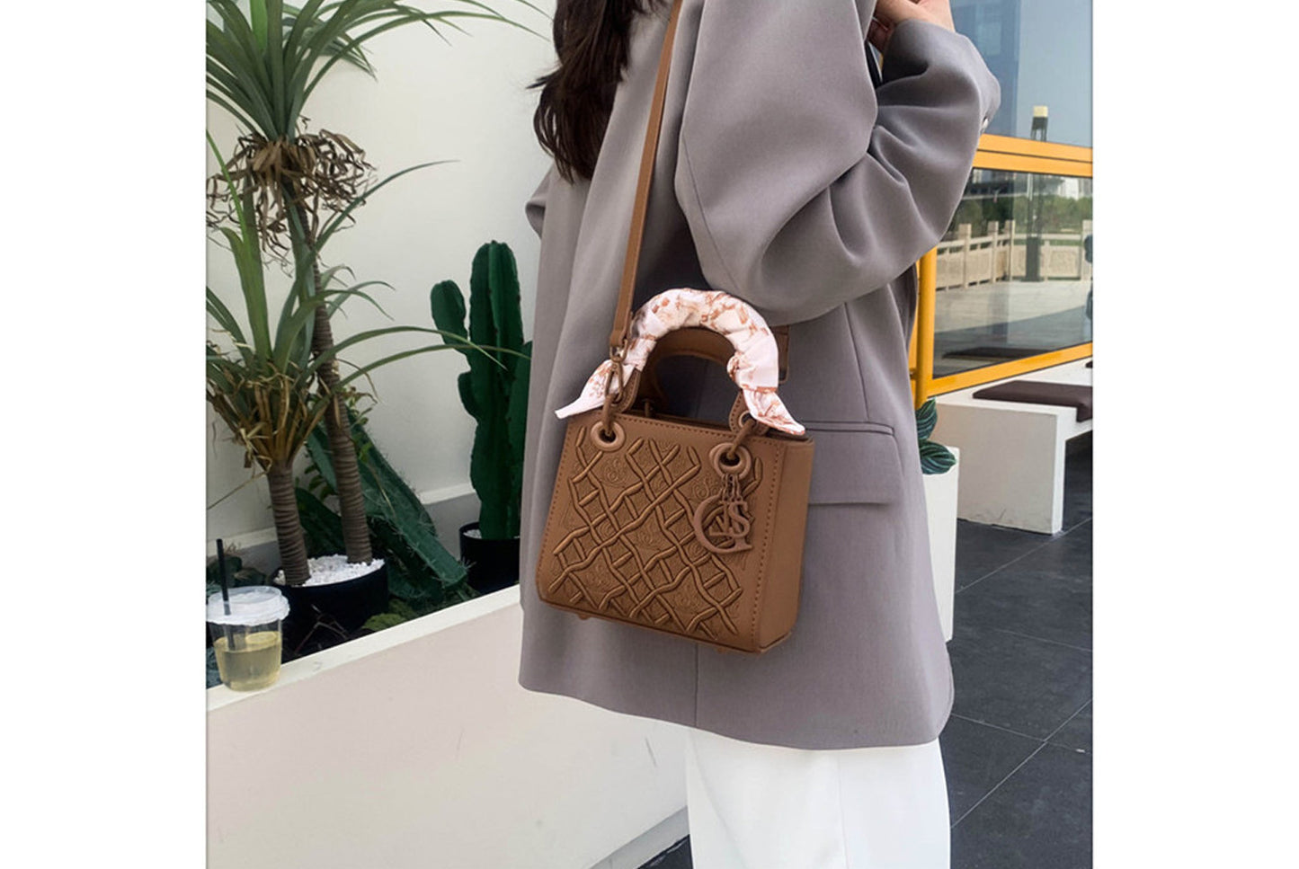 Quilted Lady  Bag