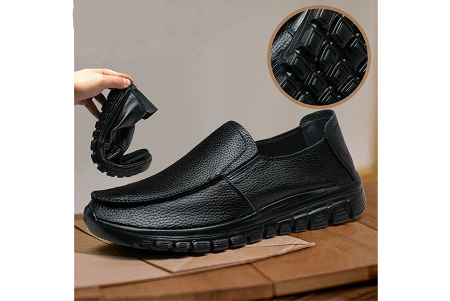 Men's Business Casual Leather Shoes