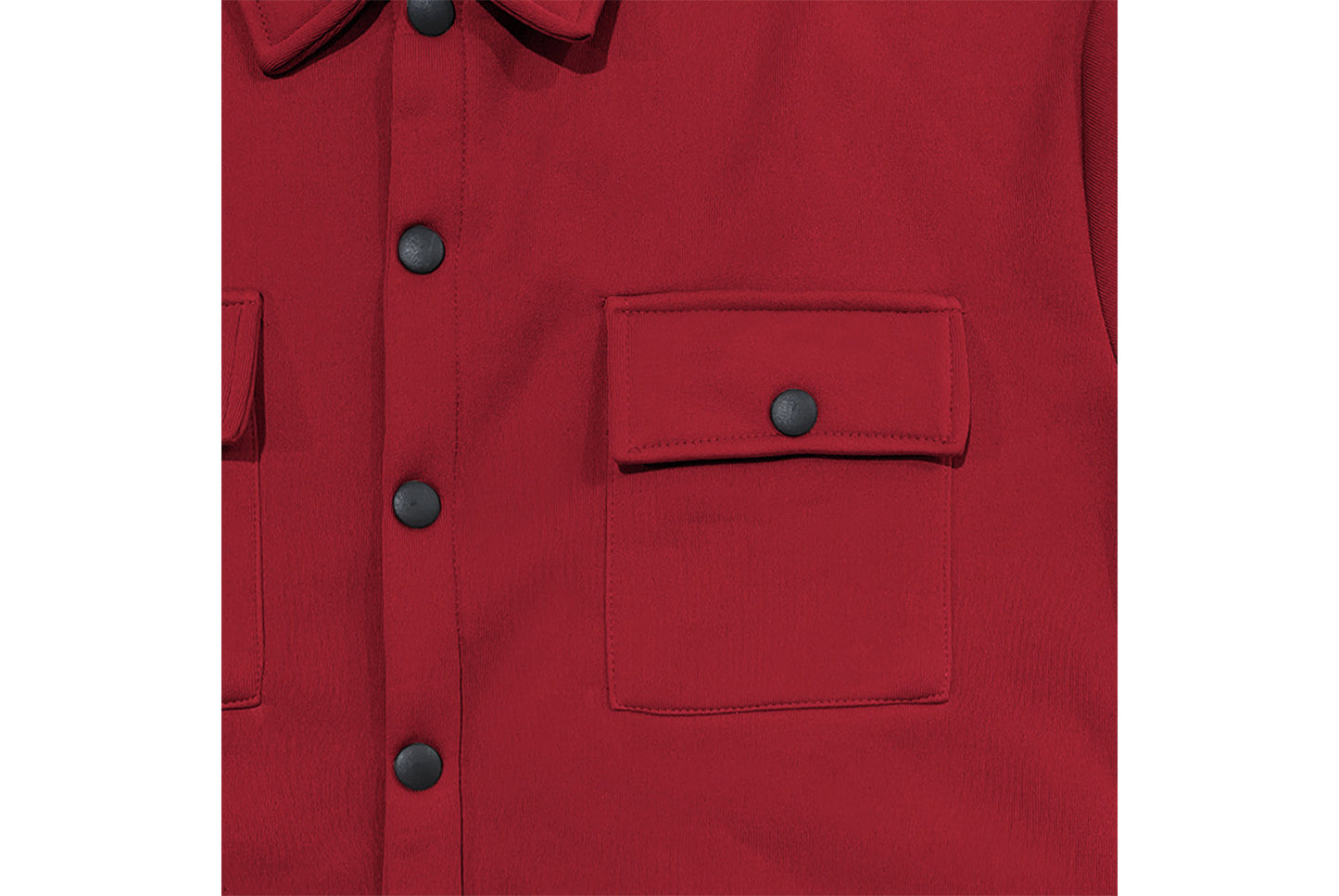 Men's Fleece-Lined Lapel Jacket