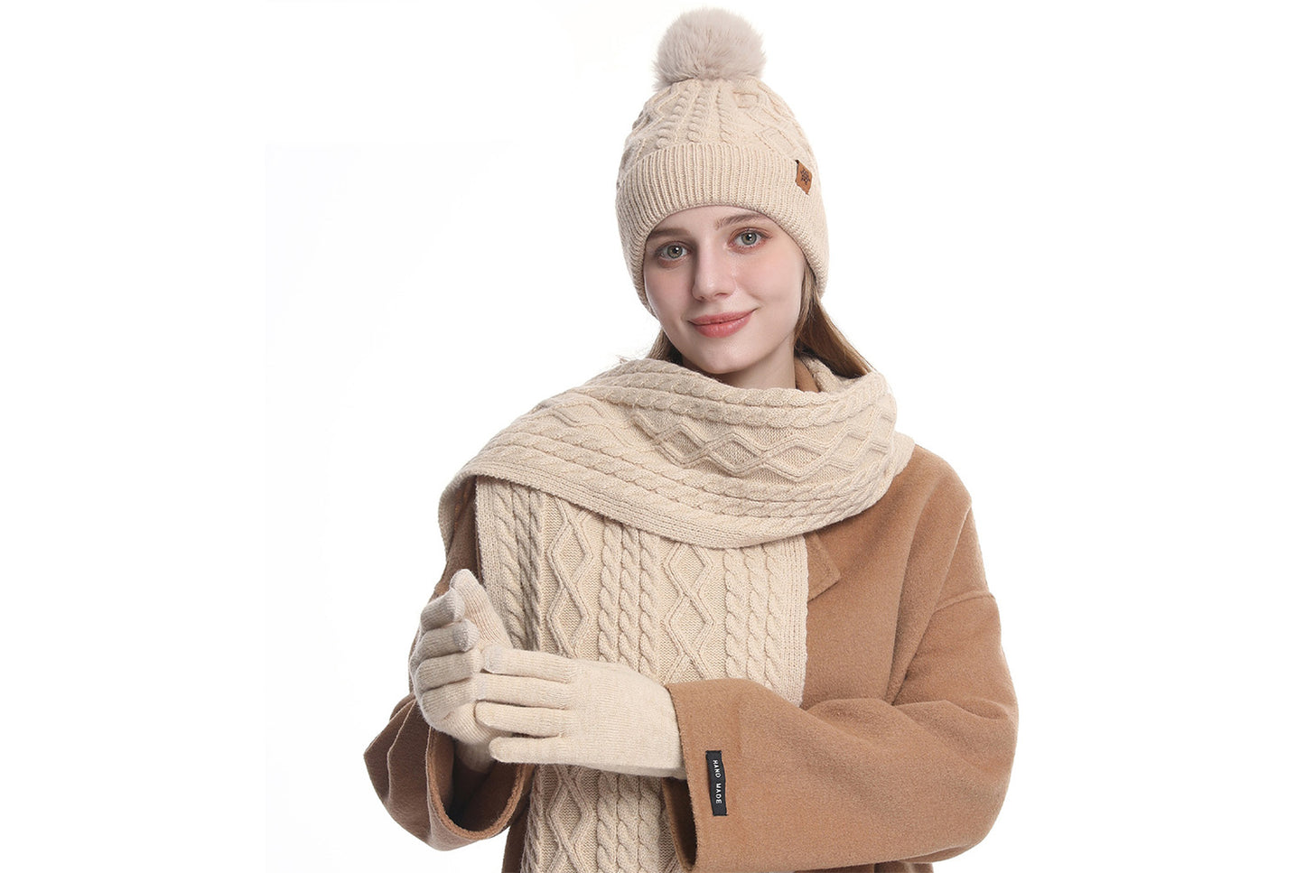 Women's Winter Warm Three-Piece Set
