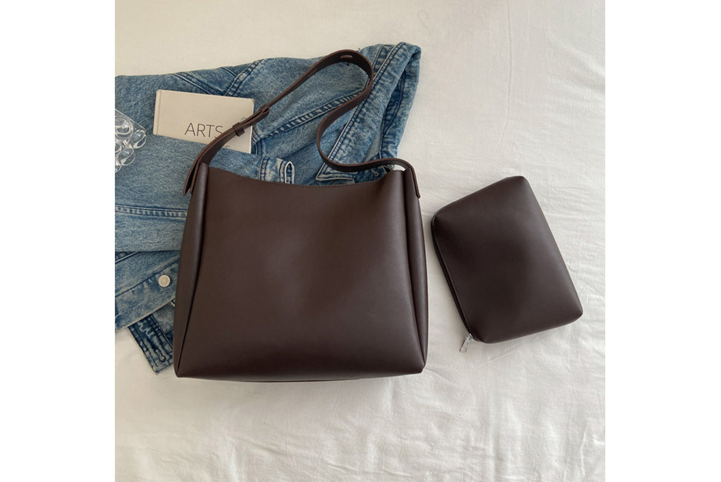 Retro Two-Piece Bucket Bag Set