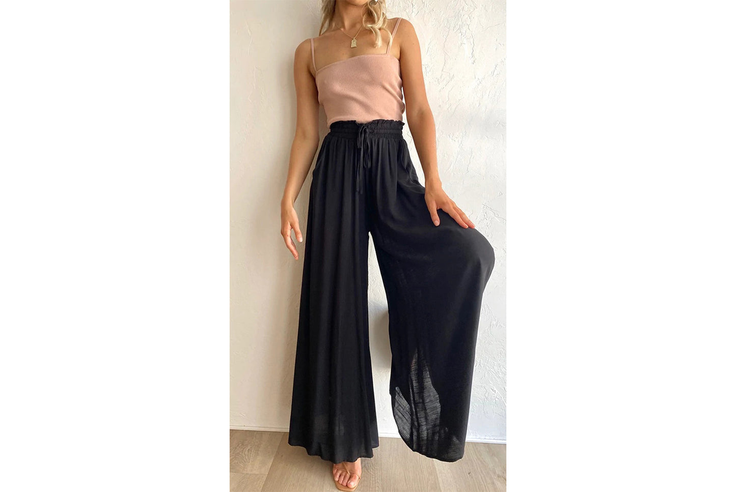 **Casual Wide-Leg Stylish Trousers**