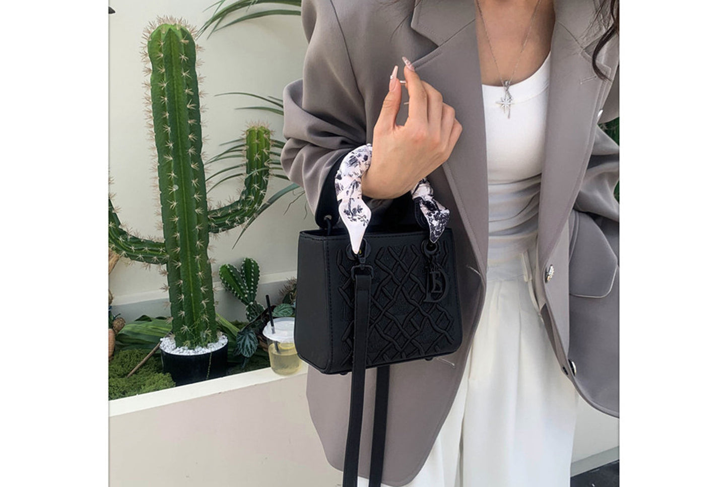 Quilted Lady  Bag