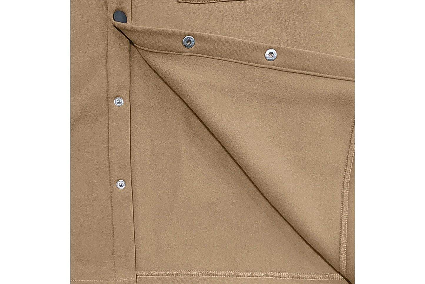 Men's Fleece-Lined Lapel Jacket