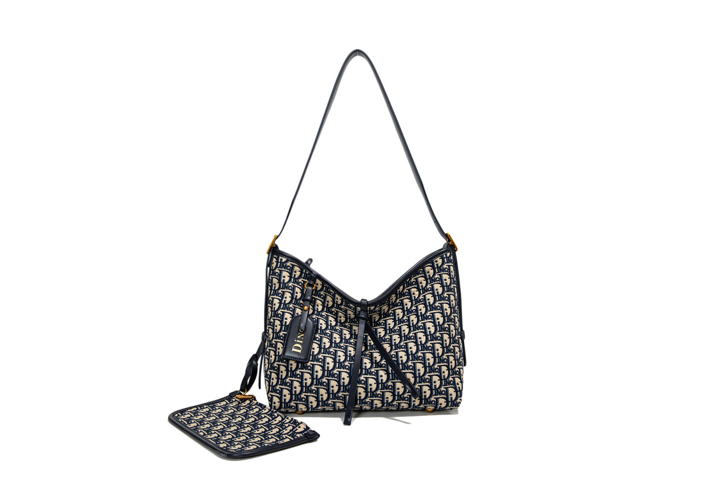 Jacquard Embroidered Tote Bag