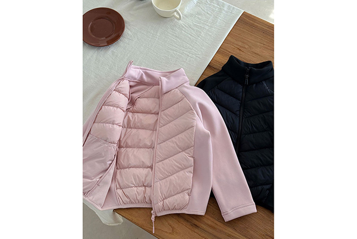 Children's White Duck Down Jacket
