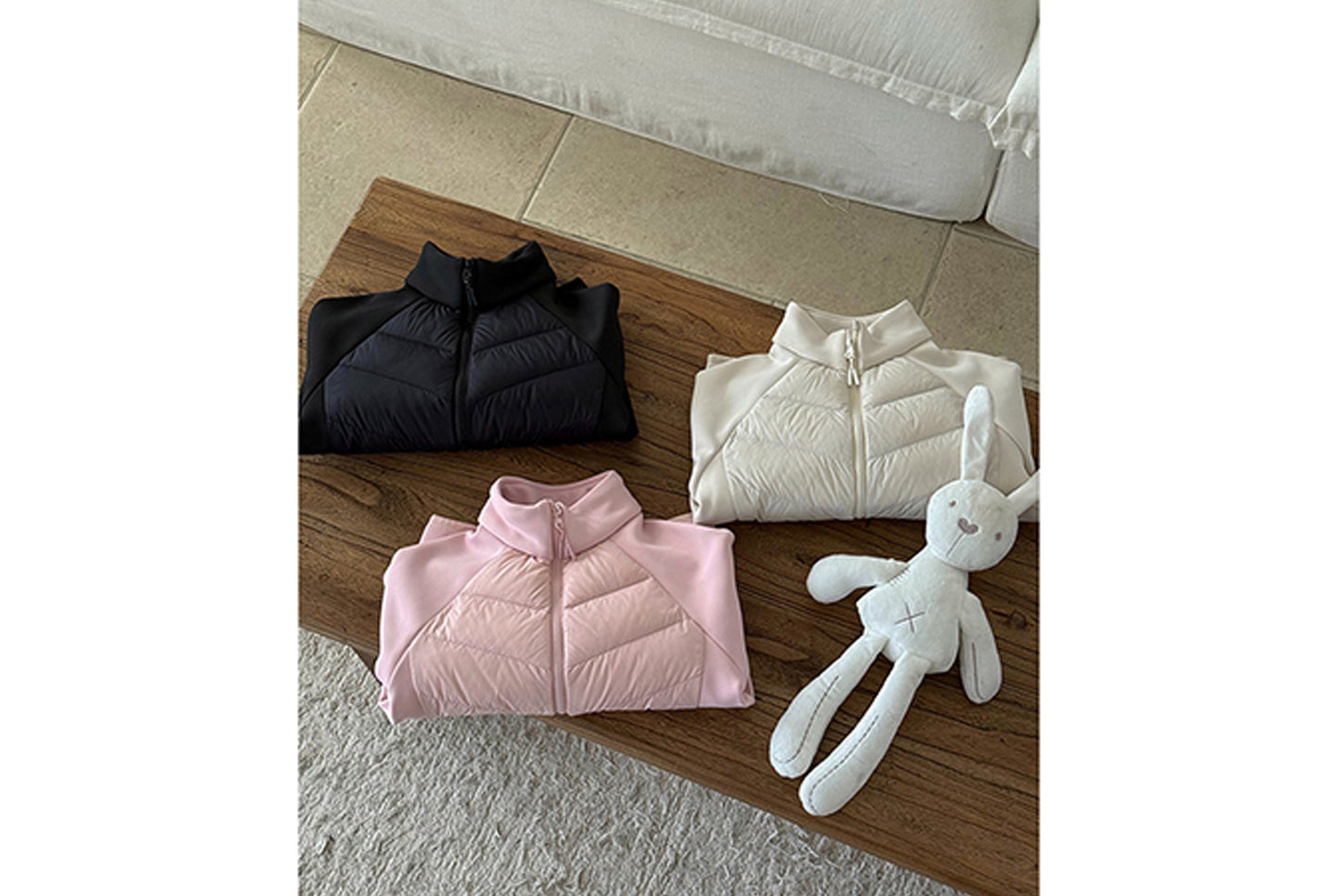 Children's White Duck Down Jacket