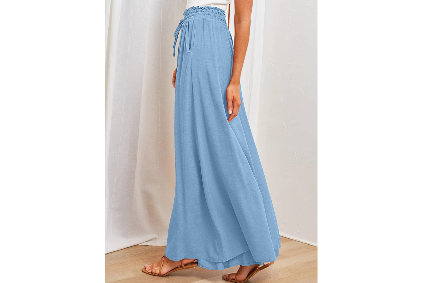 **Casual Wide-Leg Stylish Trousers**