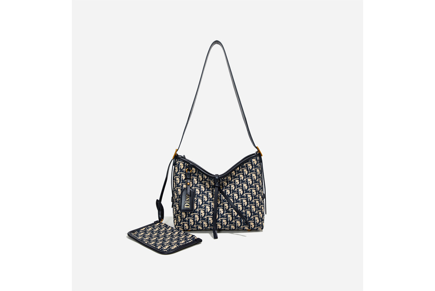 Jacquard Embroidered Tote Bag