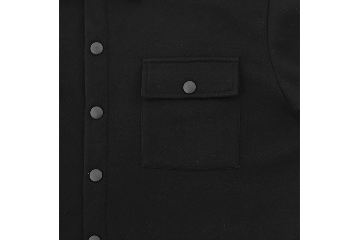 Men's Fleece-Lined Lapel Jacket